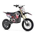 MotoTec 36v Pro Electric Dirt Bike 1200w Lithium Red
