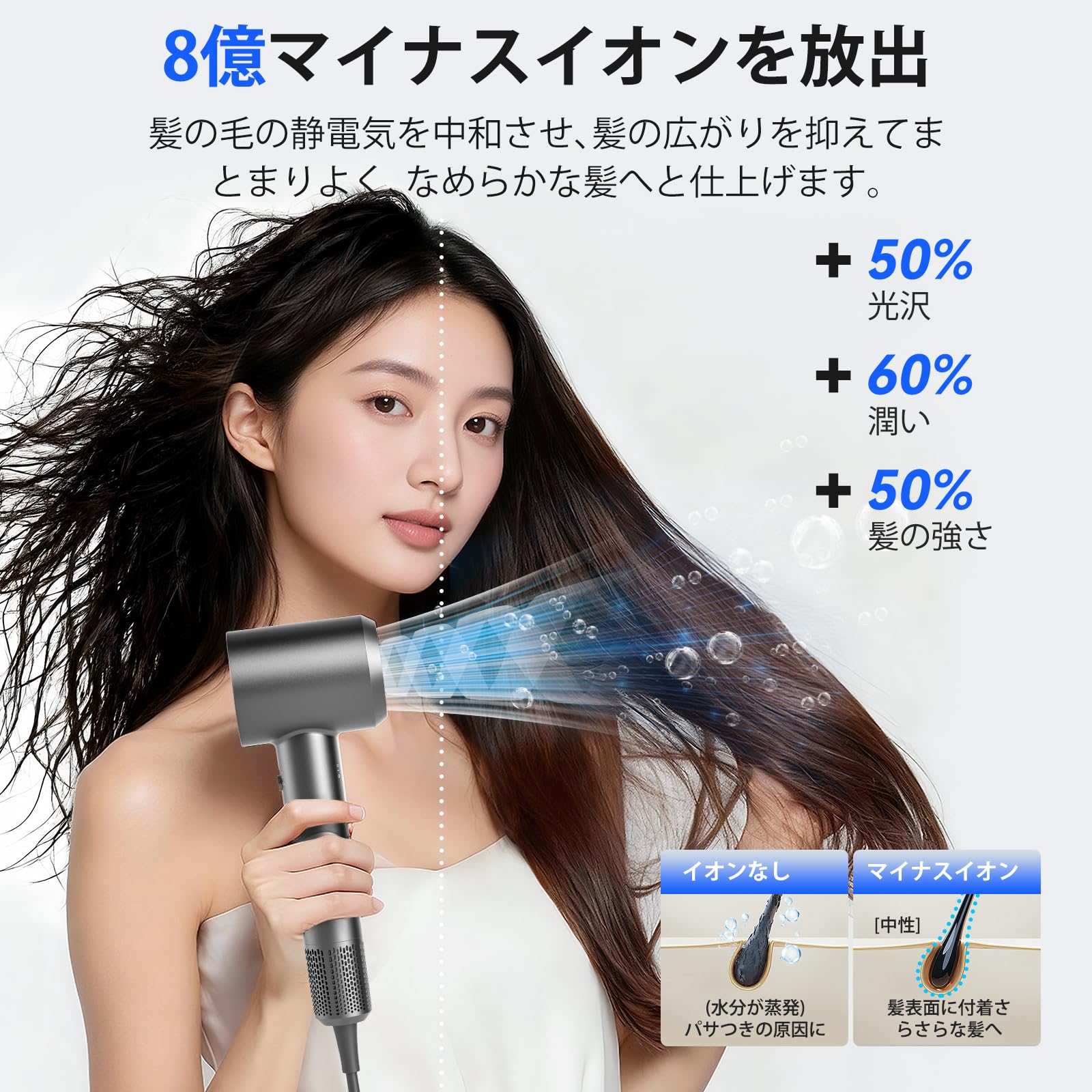 Amazon.co.jp: Hair Dryer【New for Year-End! 15s Super Speed