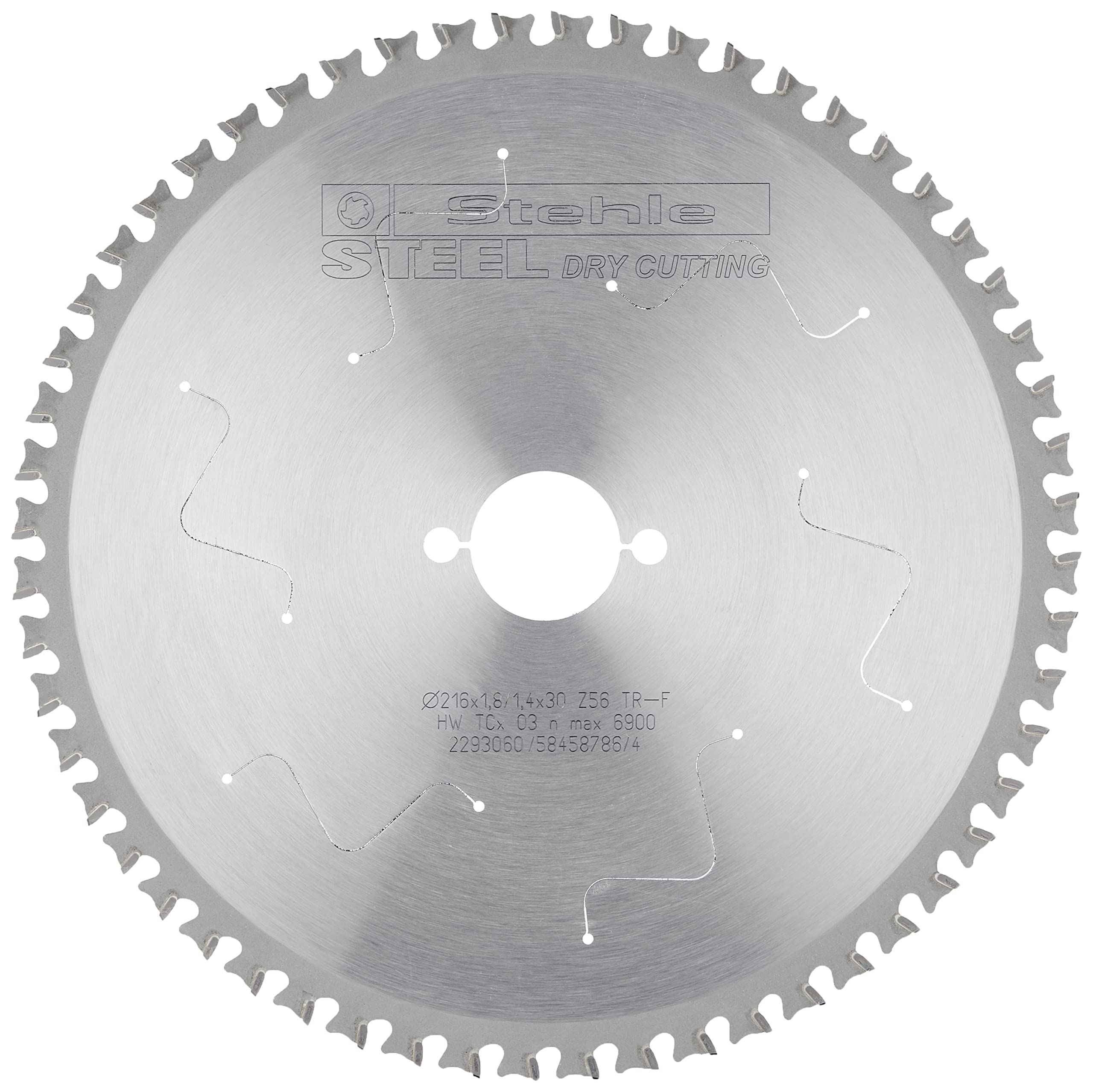 Stehle HW Mega-Steel tarcza pilarska metalowa 216x1,8/1,4x30mm Z=56 Trapezowo-płaski
