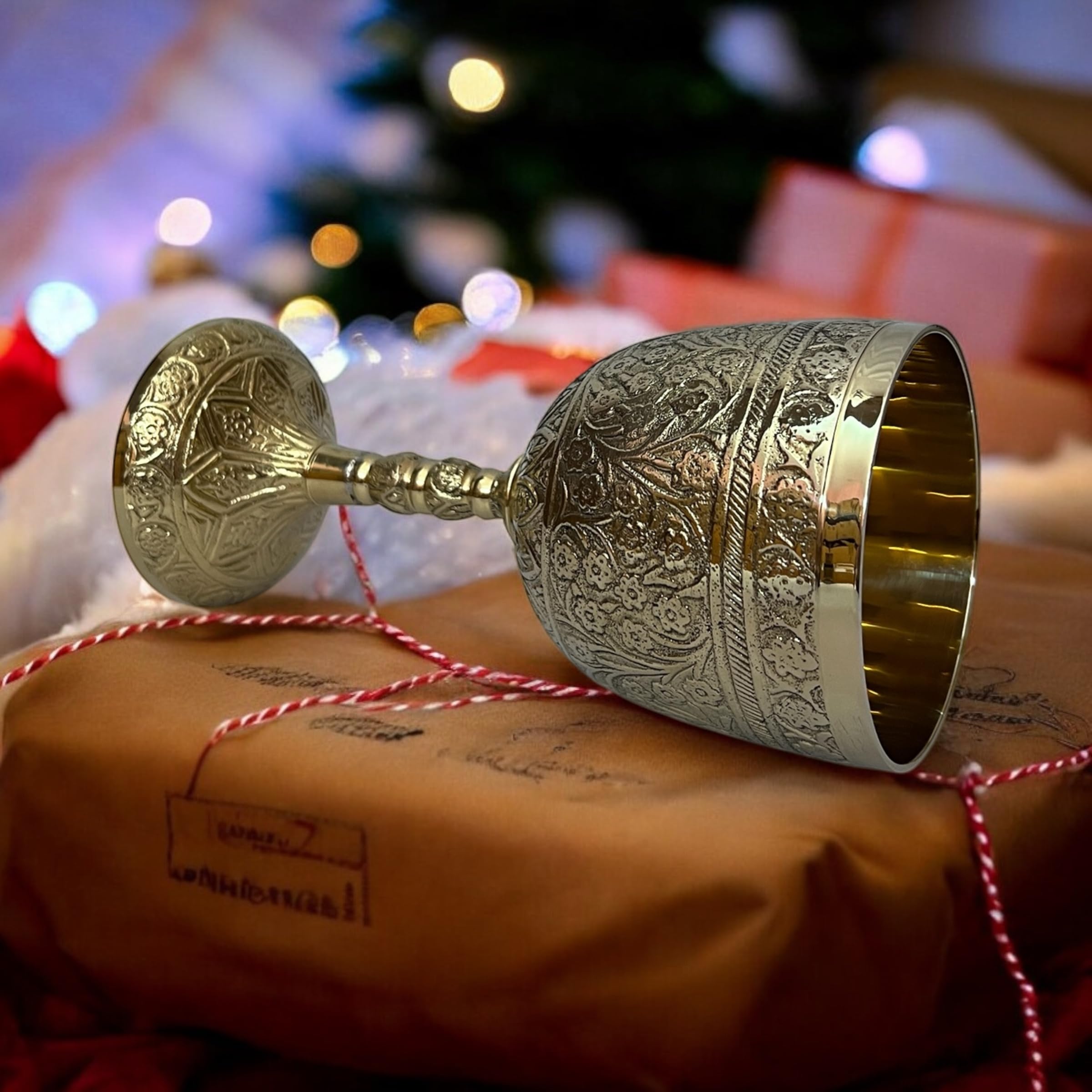 Gold 1x Wine Chalice Cup Coumunioun Elegant Drinking Goblet 280ml Mediveal Inspired Game of Thrones Wedding Fantasy Chalice Cup 7