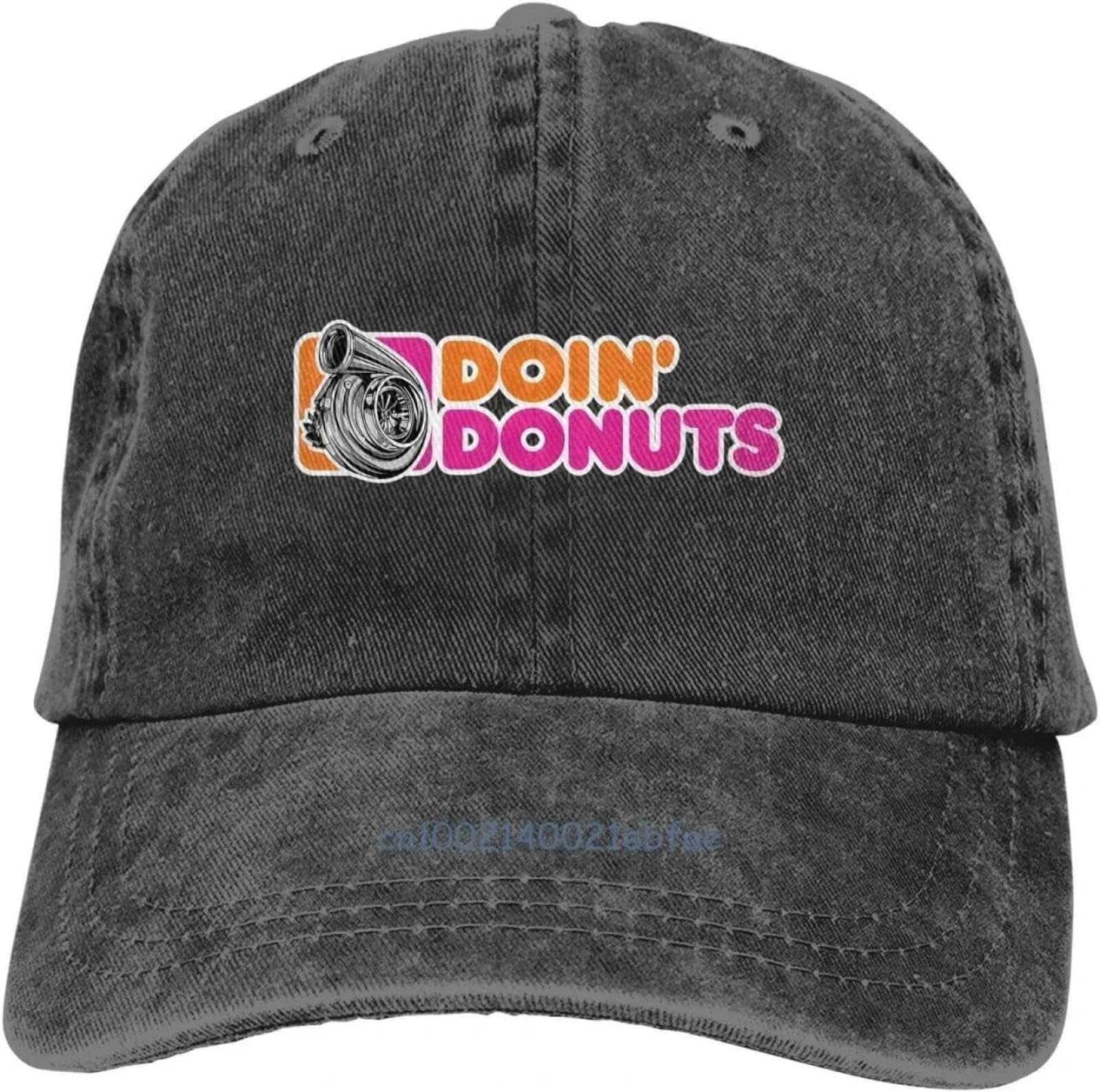 Classic Doin Donuts Funny Drifting Car Racing Enthusiast Parody Tee Cowboy Hat Peaked Cap Hats Men and Women Festival Gift