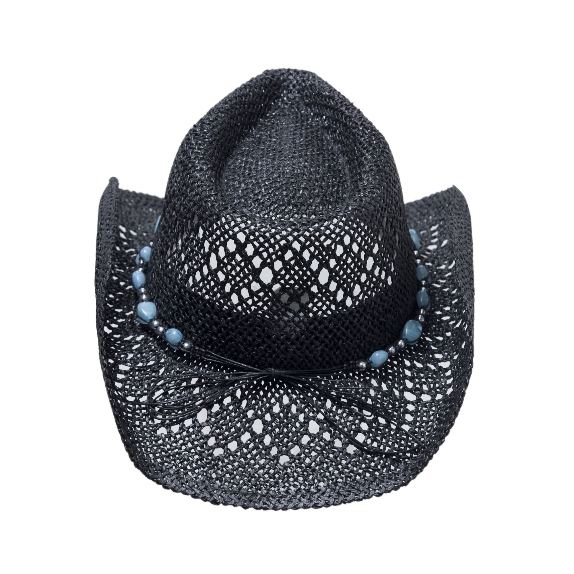 Vamuss Straw Cowboy Hat for Women with 