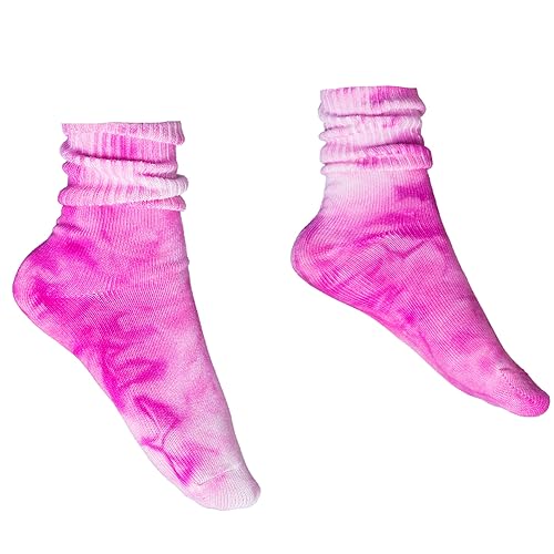 Rainbow Tie Dye Socks (Amethyst) disponible en Yaxa Colombia