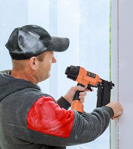 Miniatura 5 de Steel Force T50 - Uñas rectas con acabado galvanizado, calibre 16, 2 pulgadas de longitud, paquete de 2,500 unidades