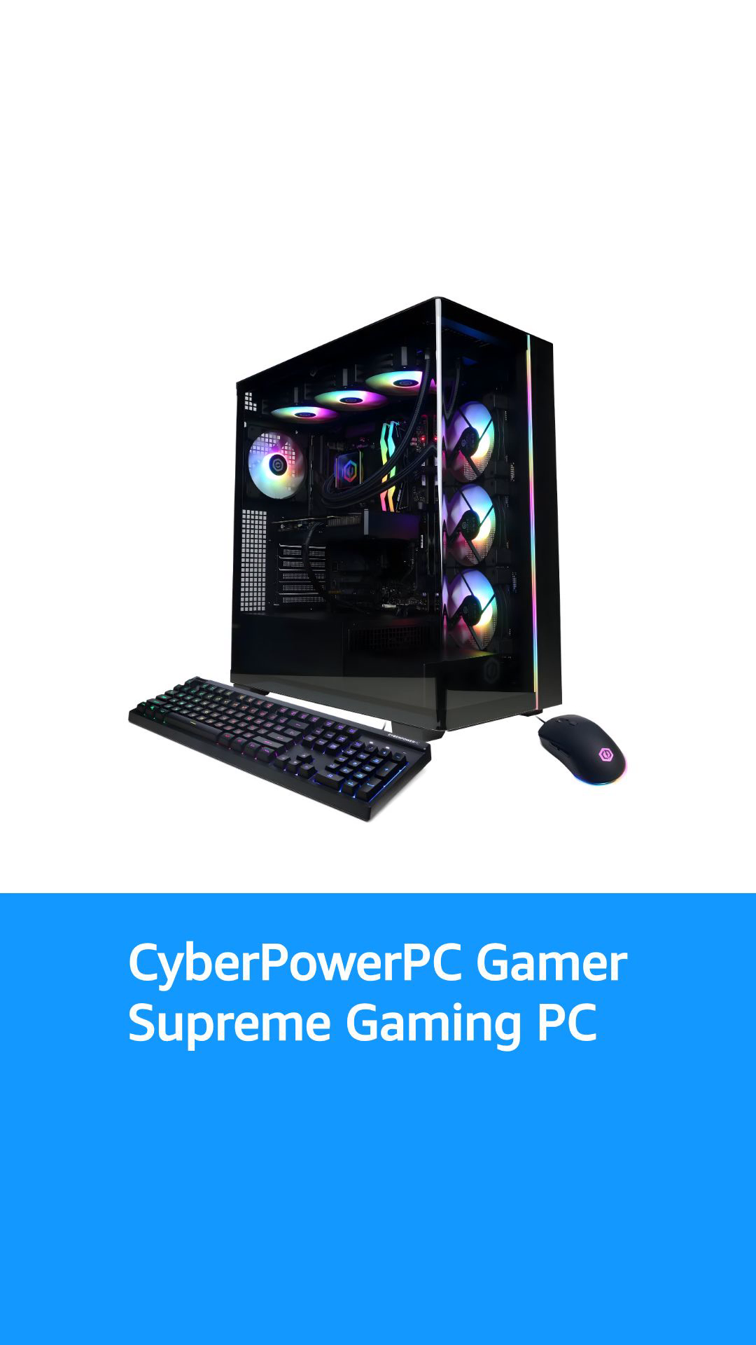 かずき　PC CyberPowerPC Gamer Supreme Gaming PC, AMD Ryzen 9 9900X3D 4.4GHz