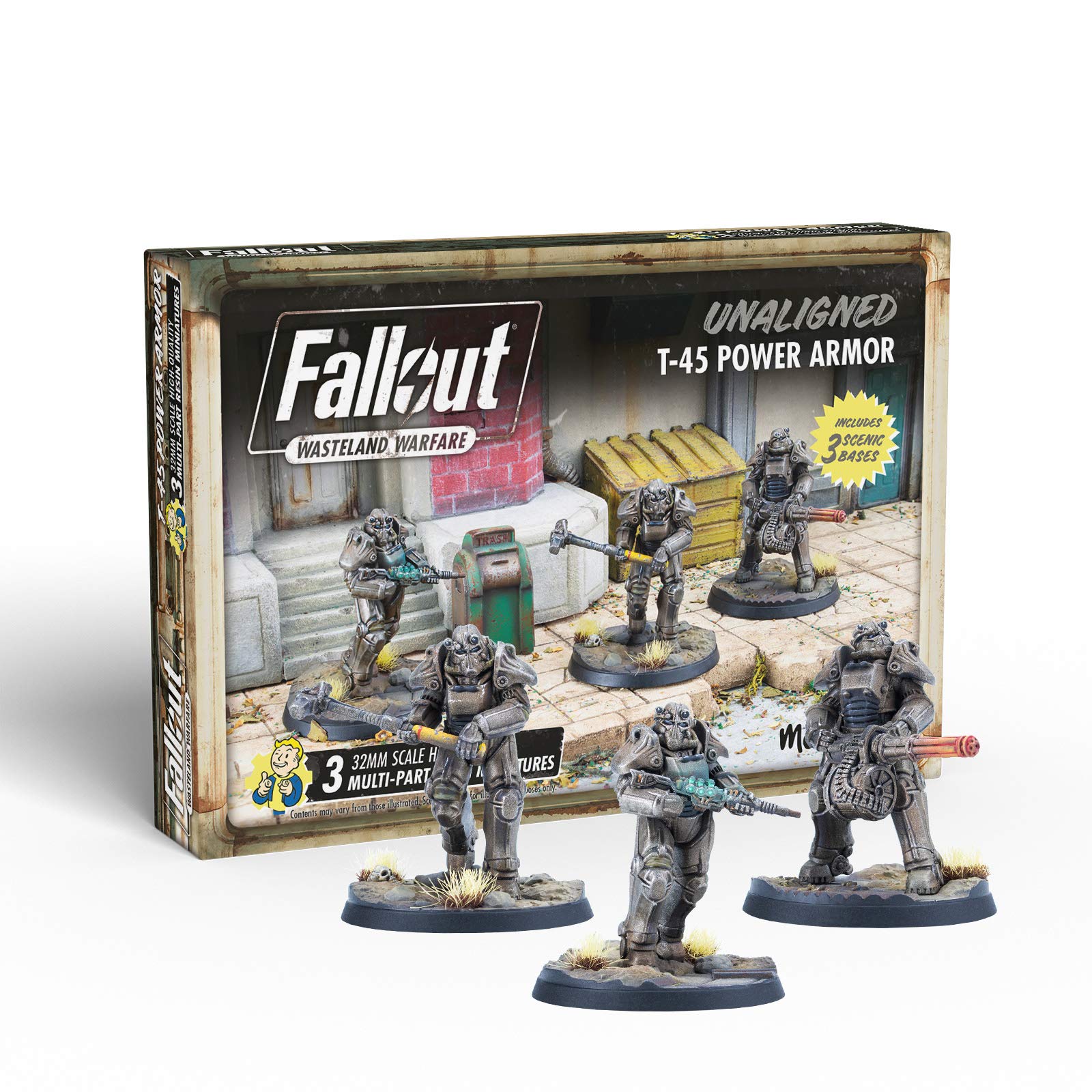 Fallout - Wasteland Warfare - Unaligned T-45 Power Armour