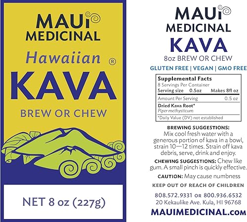 Miniatura 4 de Kava hawaiana Brew or Chew (8oz)