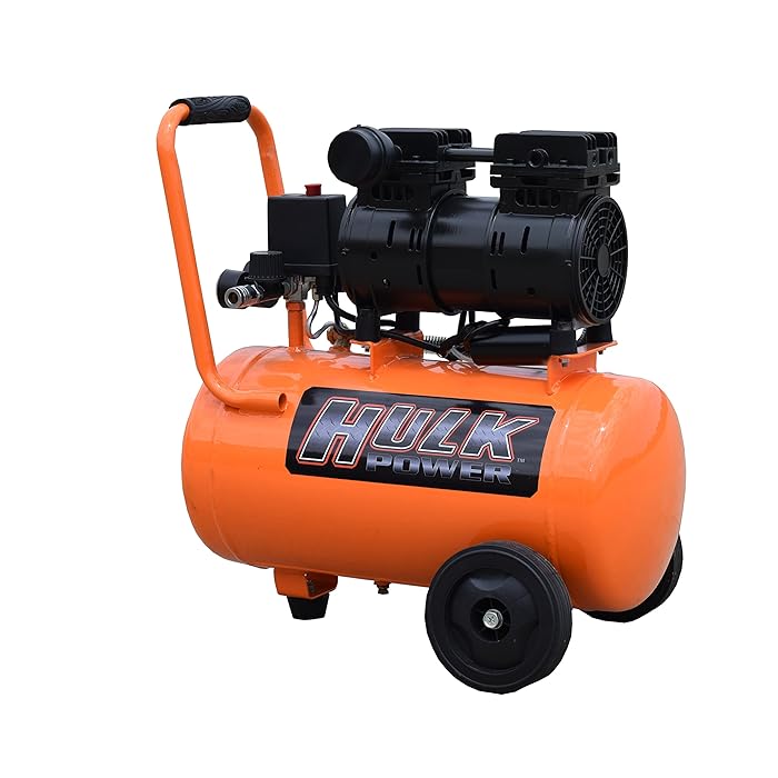 Buy 1 HP Quiet Portable Air Compressor, 120 PSI, 6 Gallon, HULK Silent