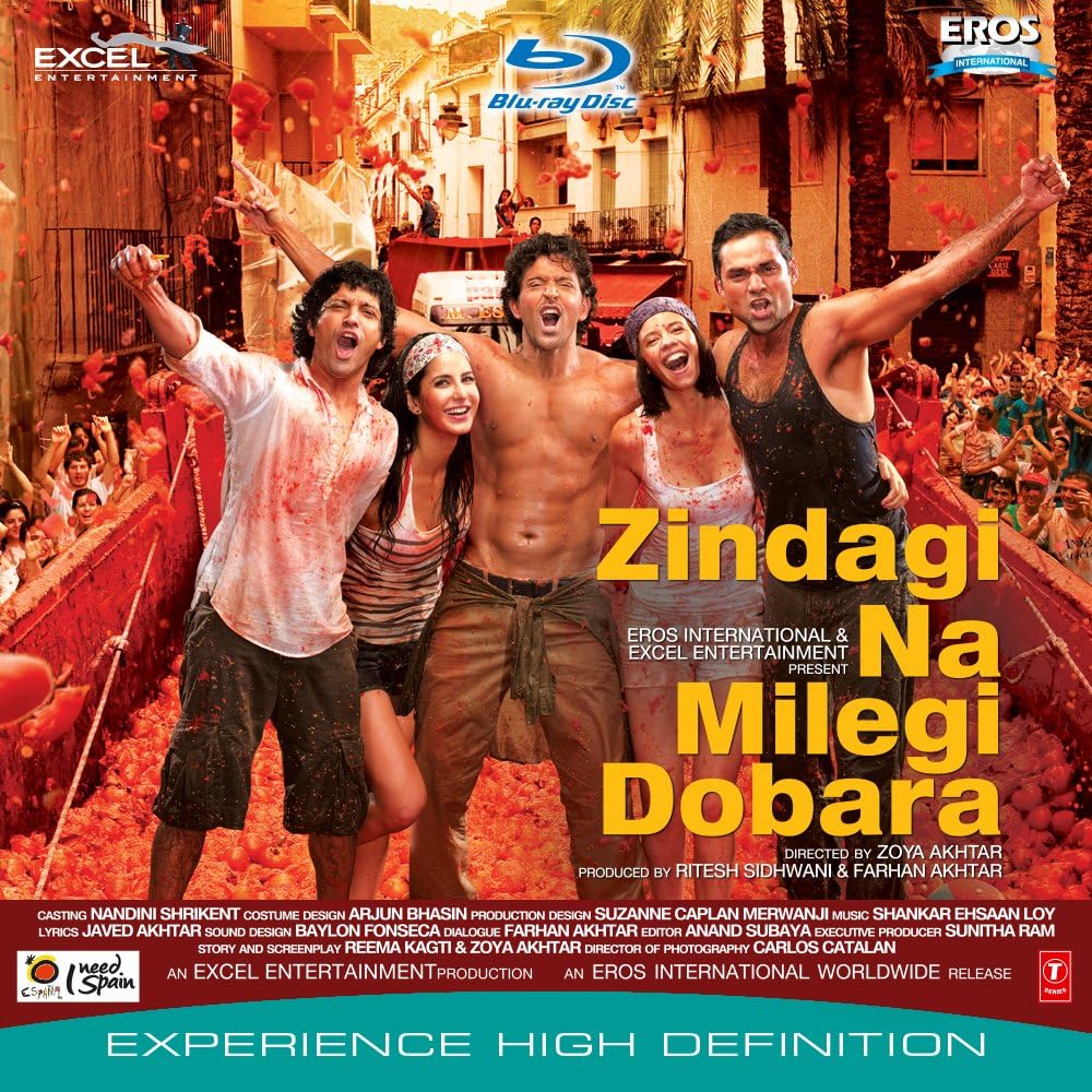 Zindagi Na Milegi Dobara (Bollywood Blu Ray with English Subtitles