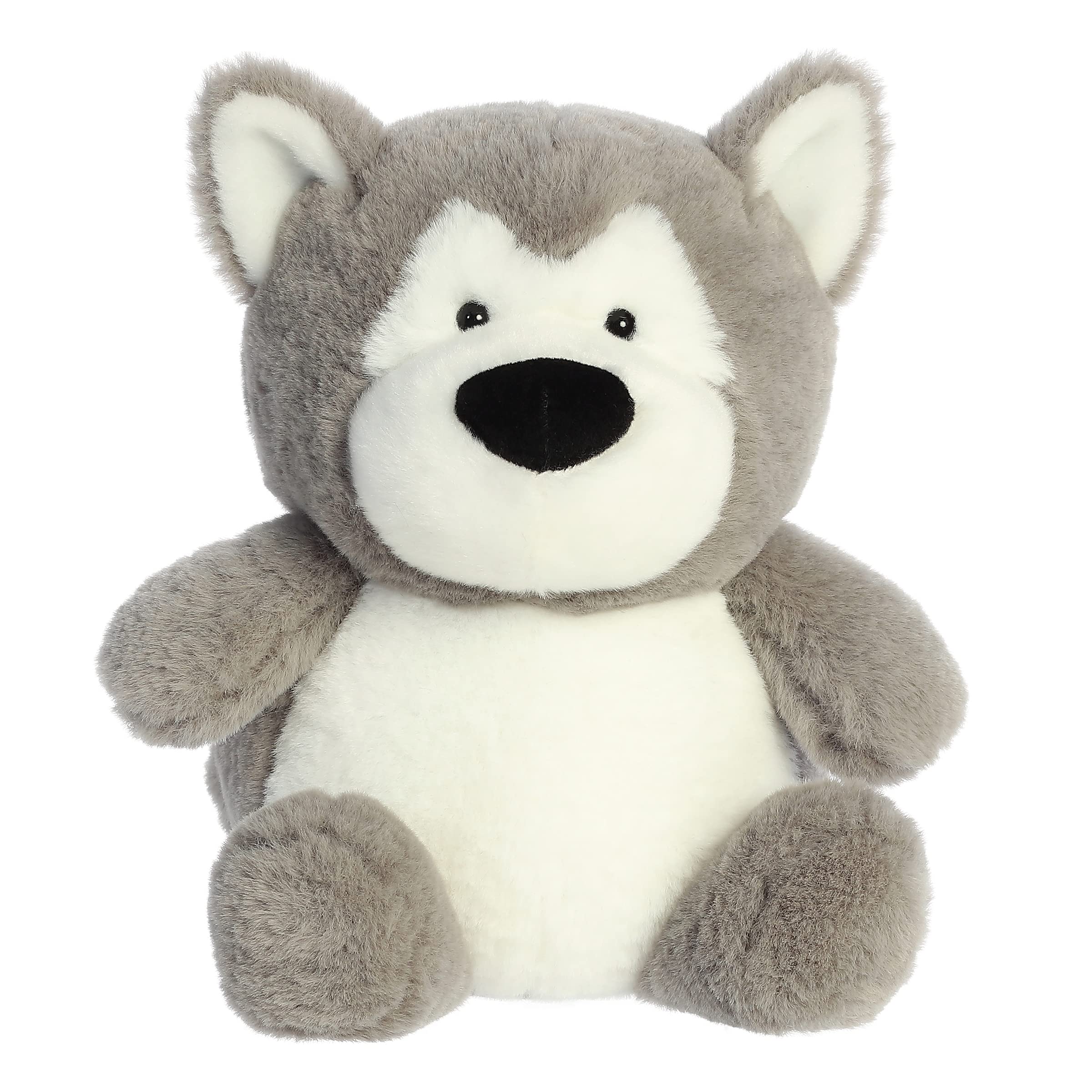 Aurora® Adorable Stubez™ Hero Husky™ wypchane zwierzę - przeciążenie słodkości - niekończąca się zabawa - szary 28 cm