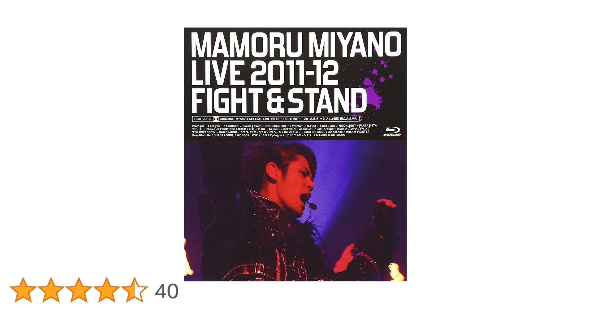 (未使用･未開封品)　MAMORU MIYANO LIVE 2011-12 ~FIGHT&amp;STAND~ [DVD] p1m72rm Amazon.com: Mamoru Miyano - Mamoru Miyano Live 2011-12 Fight