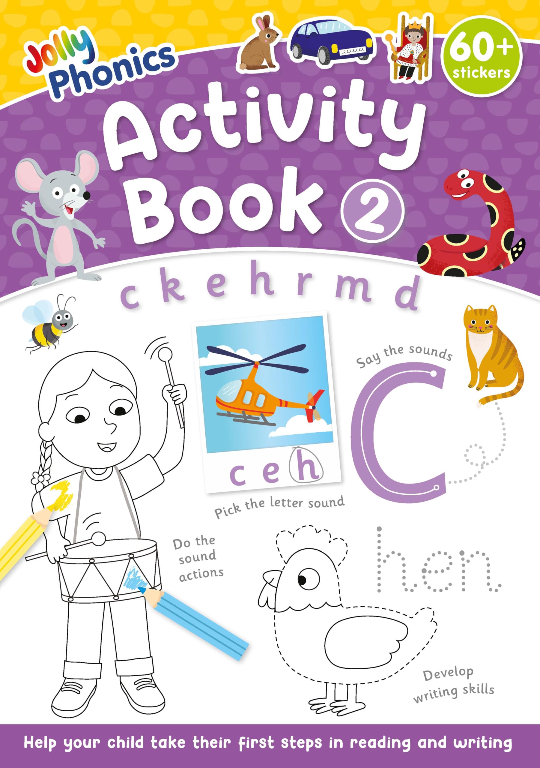 Jolly Phonics Activity Book 2 by Sara Wernham, Sue Lloyd - 9781835823668