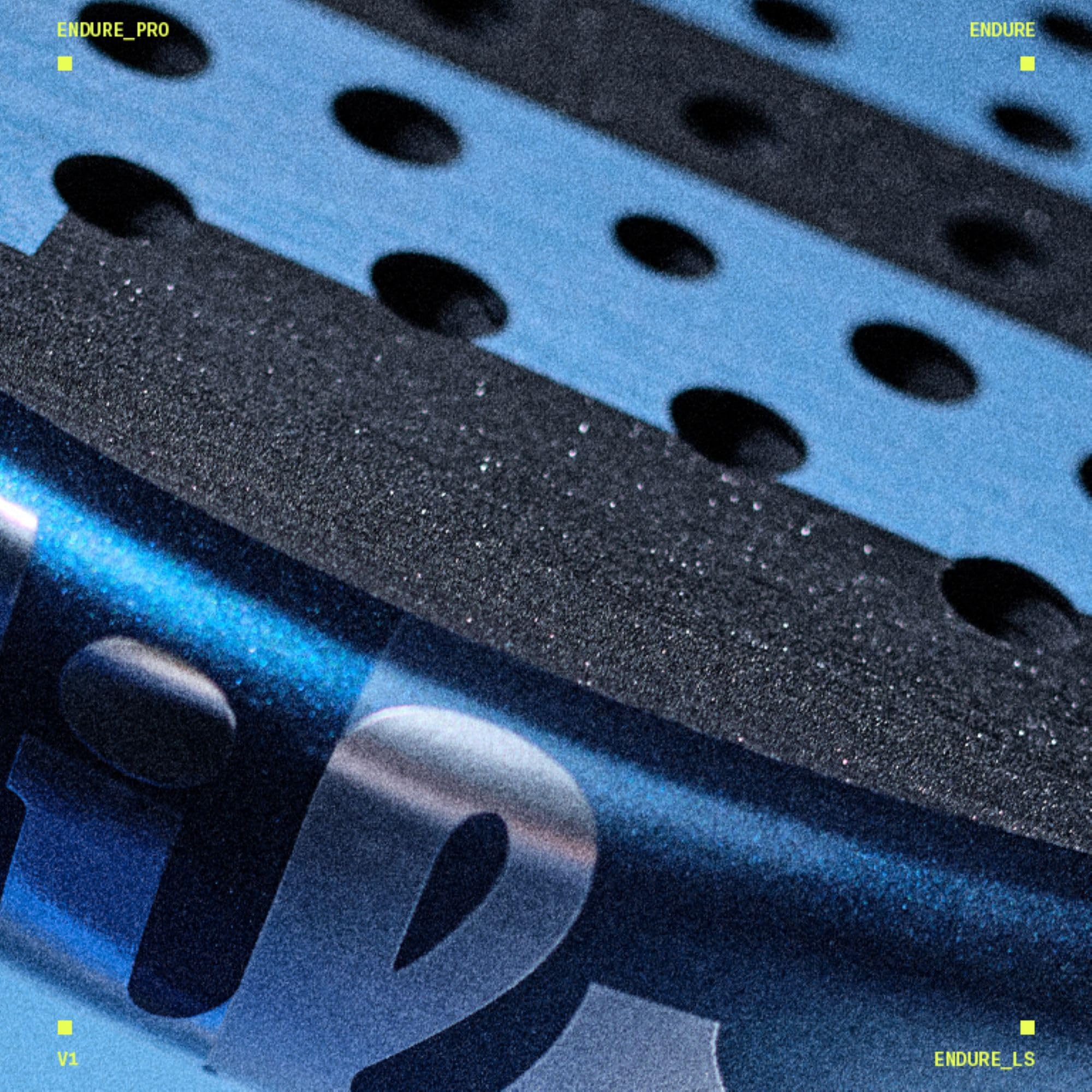 Wilson Endure Pro V1 - Racchetta da padel, misura 2-4 1/4"