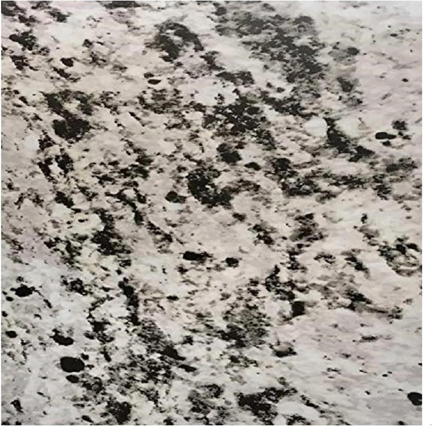 EZ FAUX DECOR Premium 36” x 240” Kitchen Countertop Update Vinyl Laminate Cover Waterproof Self-Adhesive Durable Black White Grey Marble Contact Paper for Countertops Peel and Stick Backsplash (20ft)