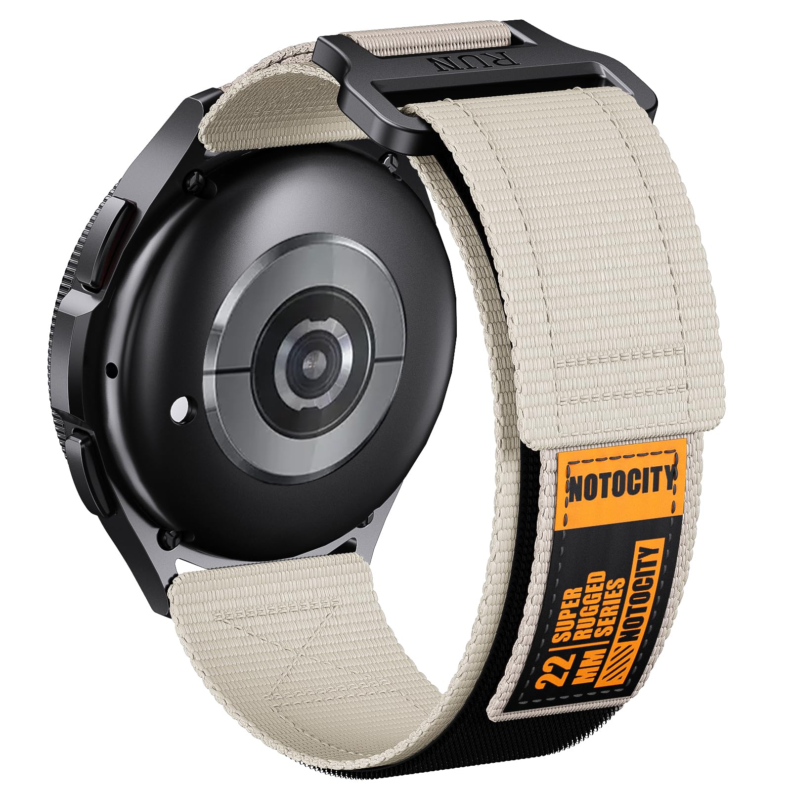 NotoCity Correa para Huawei Watch GT2/3/4/5/Pro 46mm/GT Runner, 22mm Nylon Banda para Samsung Galaxy Watch 3 45mm/Galaxy Watch 46mm/Gear S3 Classic — view 32