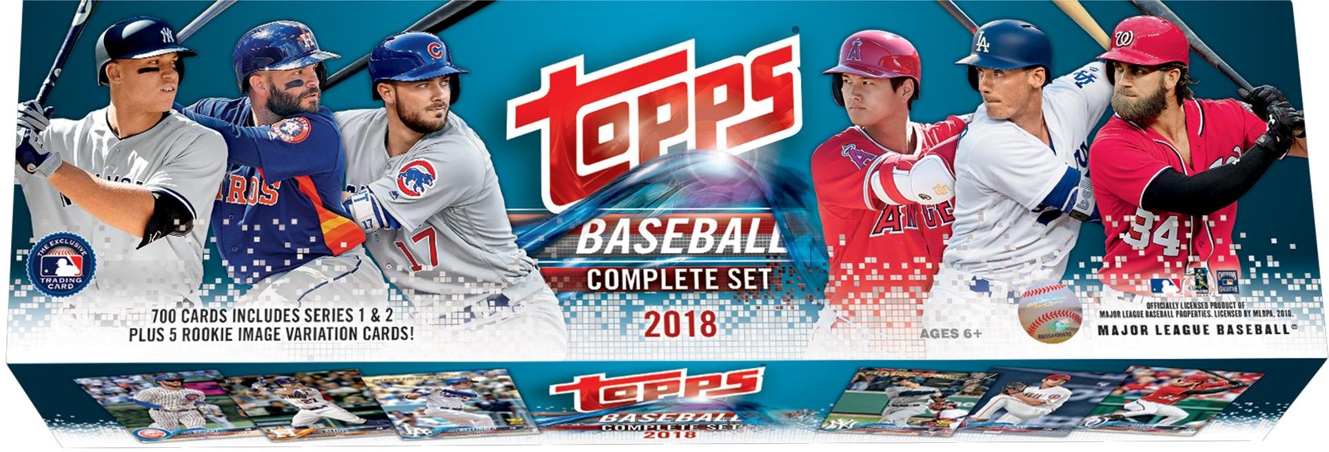 Sports Memorabilia 2018 Topps Baseball Retail Edition Complete 705 Card Factory Set - Baseball Complete Sets