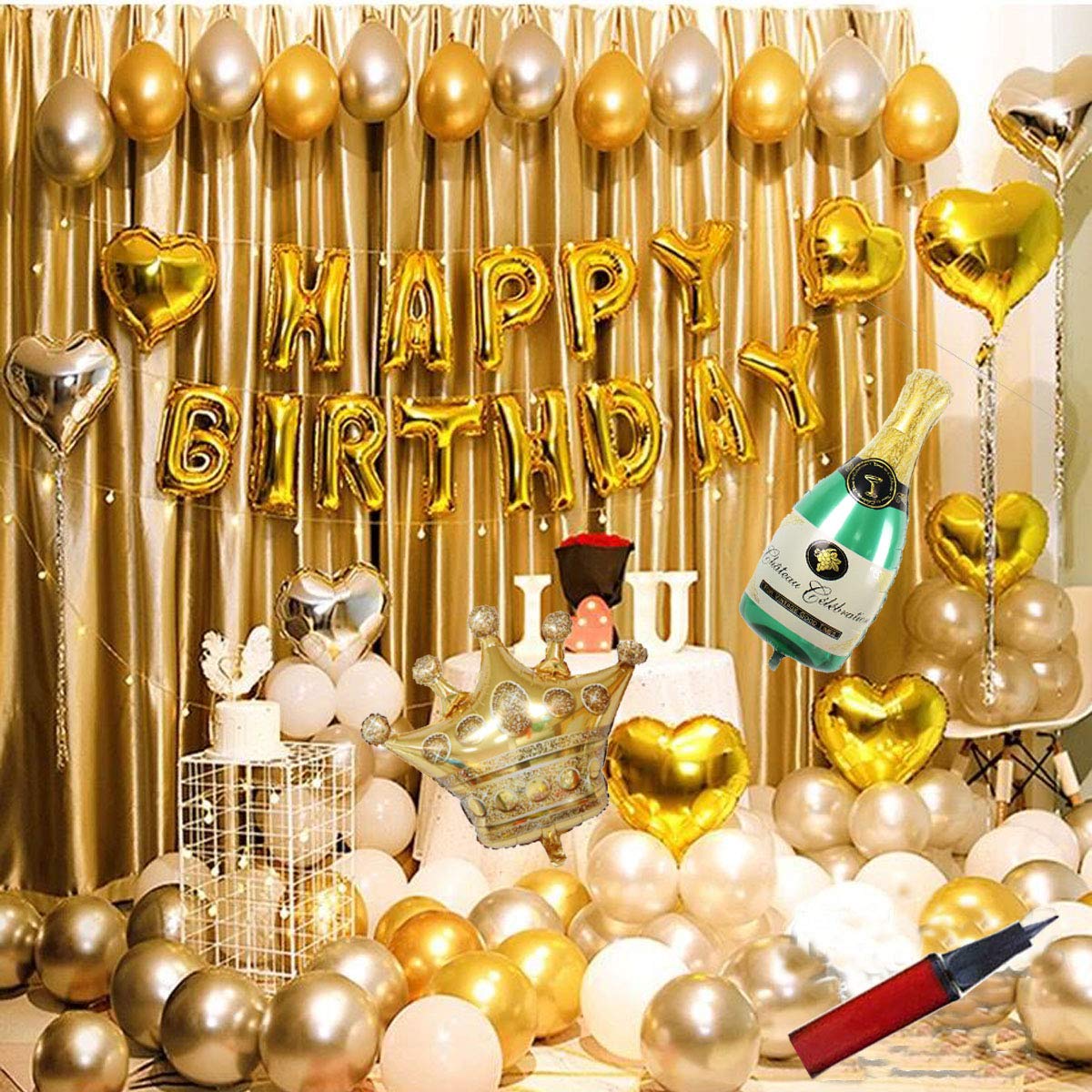 Lana VIP特典セット　金、銀テープ&風船付き 楽天市場】Senteria バルーン 風船 ゴールド 100個入り 小さい