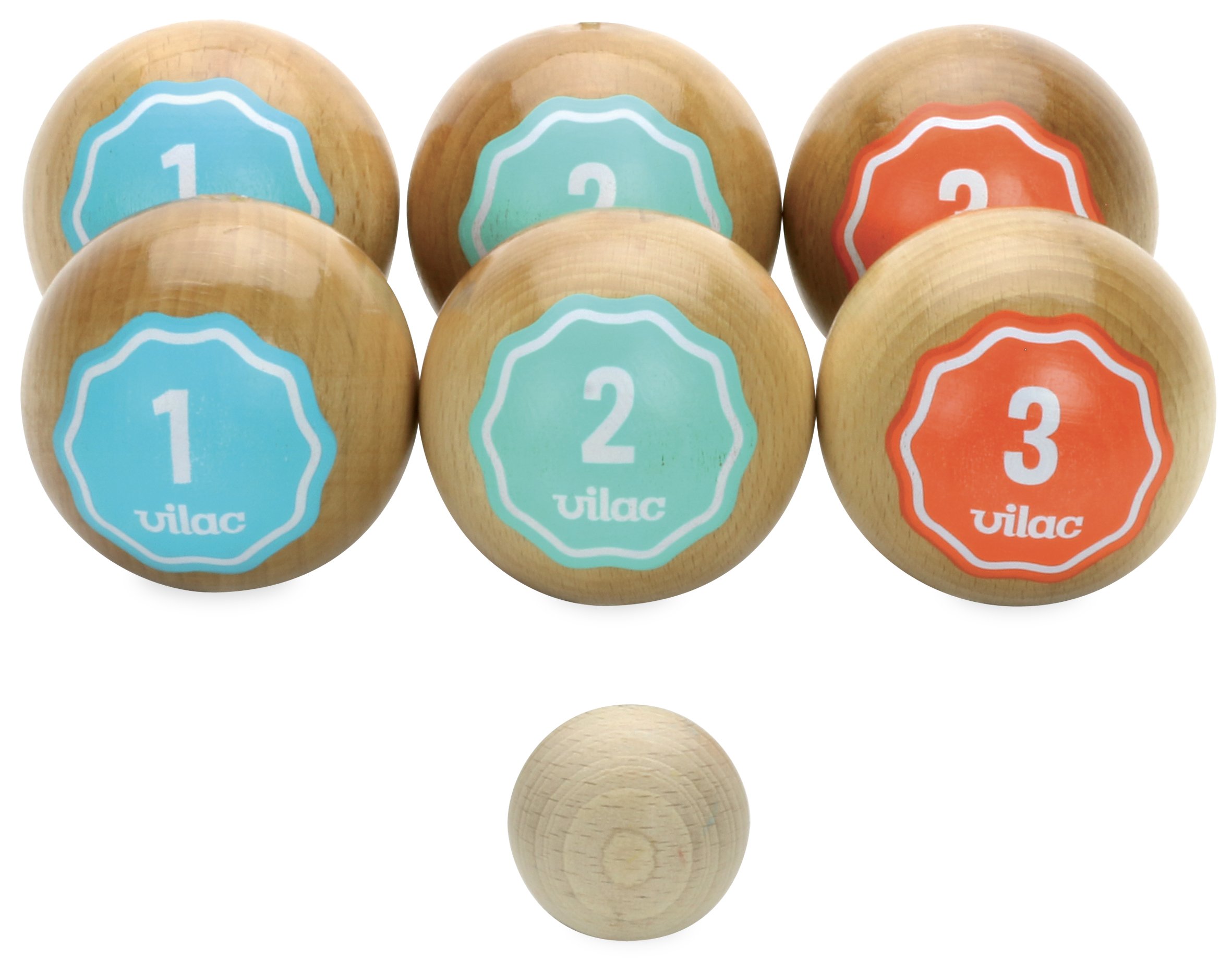 Vilac - 4062 - Jeu de Pétanque Rétro en Bois