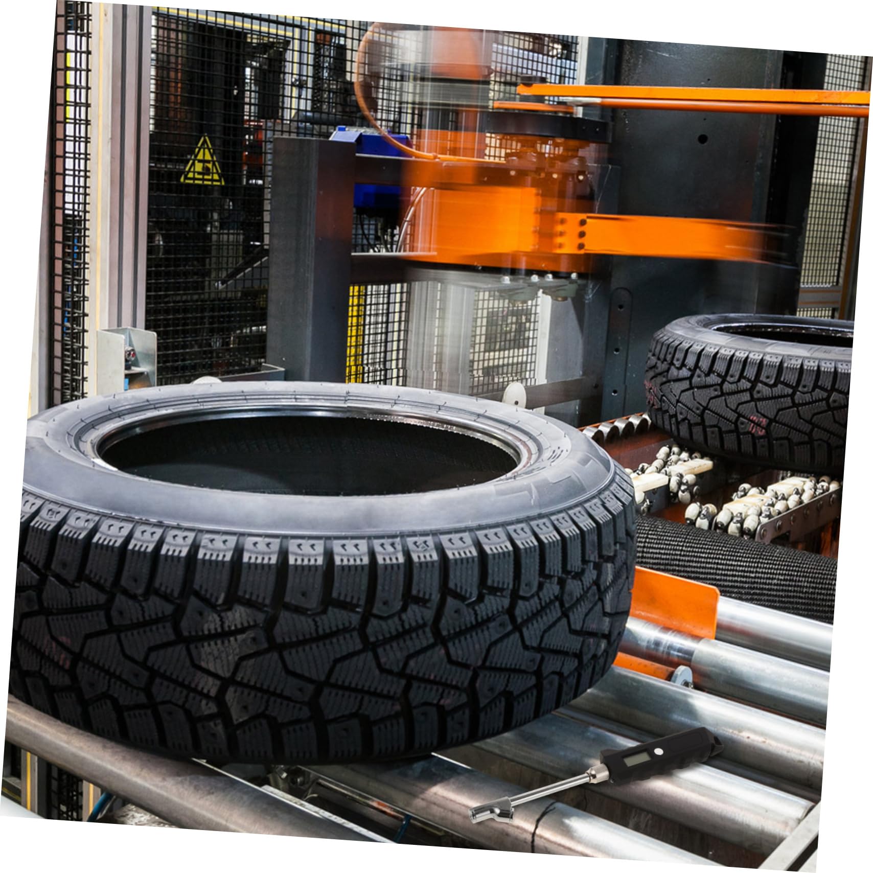 Vaguelly Manometro Digitale Per Pneumatici Abs e Metallo Strumento Di Misurazione Pressione Da Psi Facile Da Usare Per Camion Camper Auto