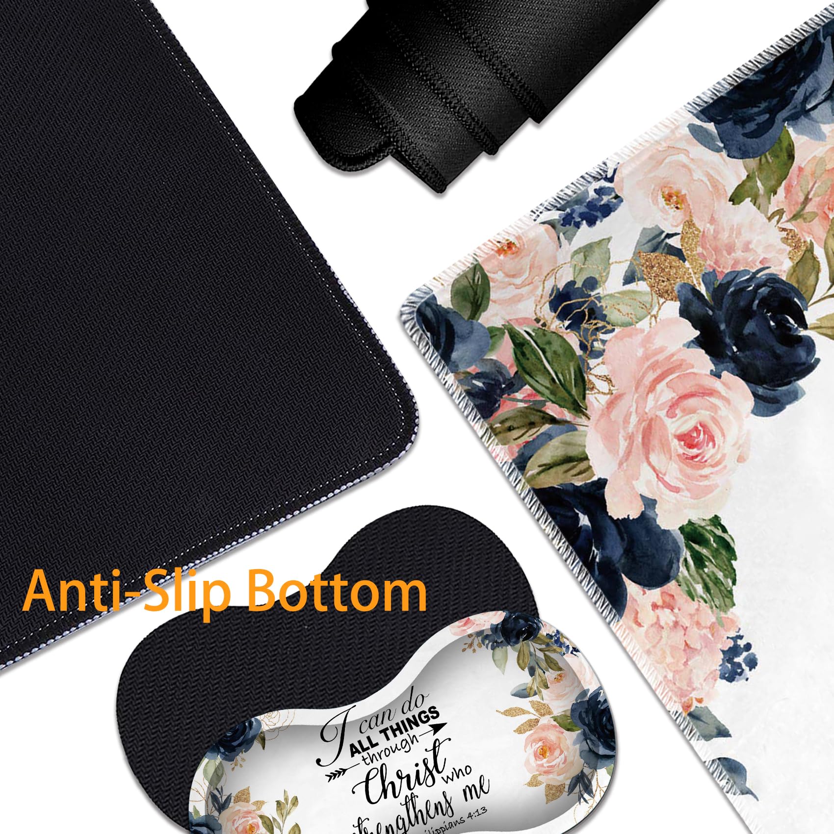 3-in-1 Large Mouse Pad Gaming Set (31.5 X 11.8 Inch)+ Wrist Rest - View #4