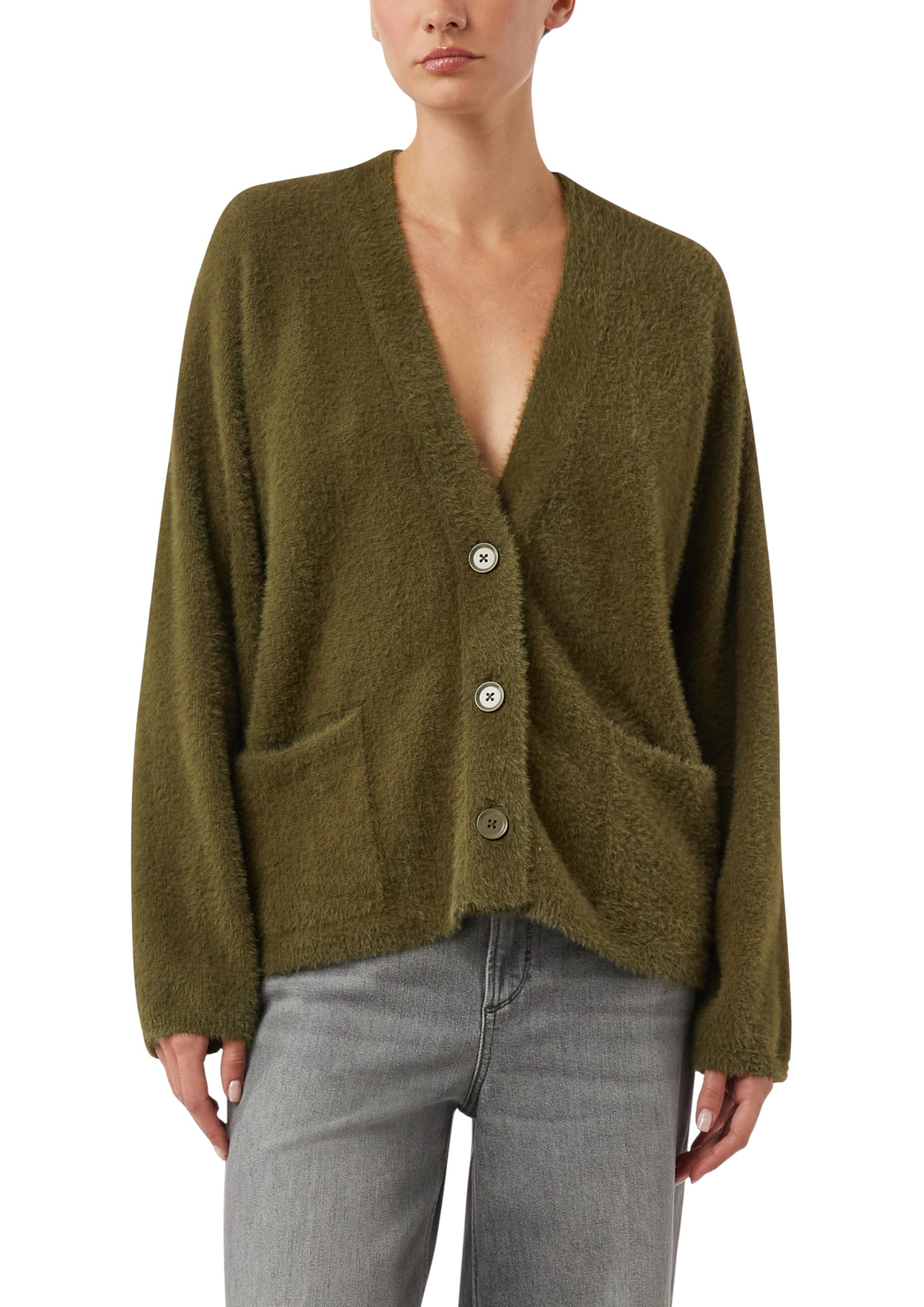 Comma Kuscheliger Cardigan im Relaxed Fit