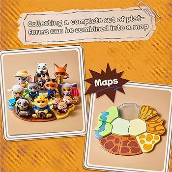 MINISO ズートピア 秋の庭シリーズ フィギュア8個セット 予約販売：12月下旬～1月中旬 お届け予定】MINISO x ディズニー