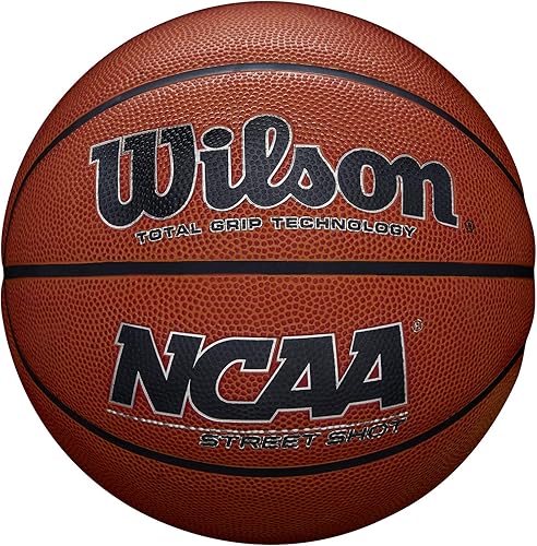 WILSON NCAA Street Shot - Balones de baloncesto de 29.5 pulgadas, 28.5 pulgadas, 27.5 pulgadas