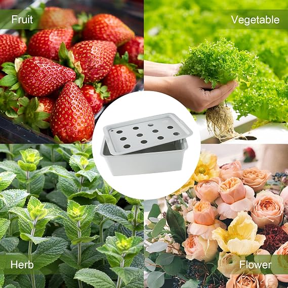MAOPINER Indoor Hydroponic Grow Kit 12 Sites Deep Water Culture System
