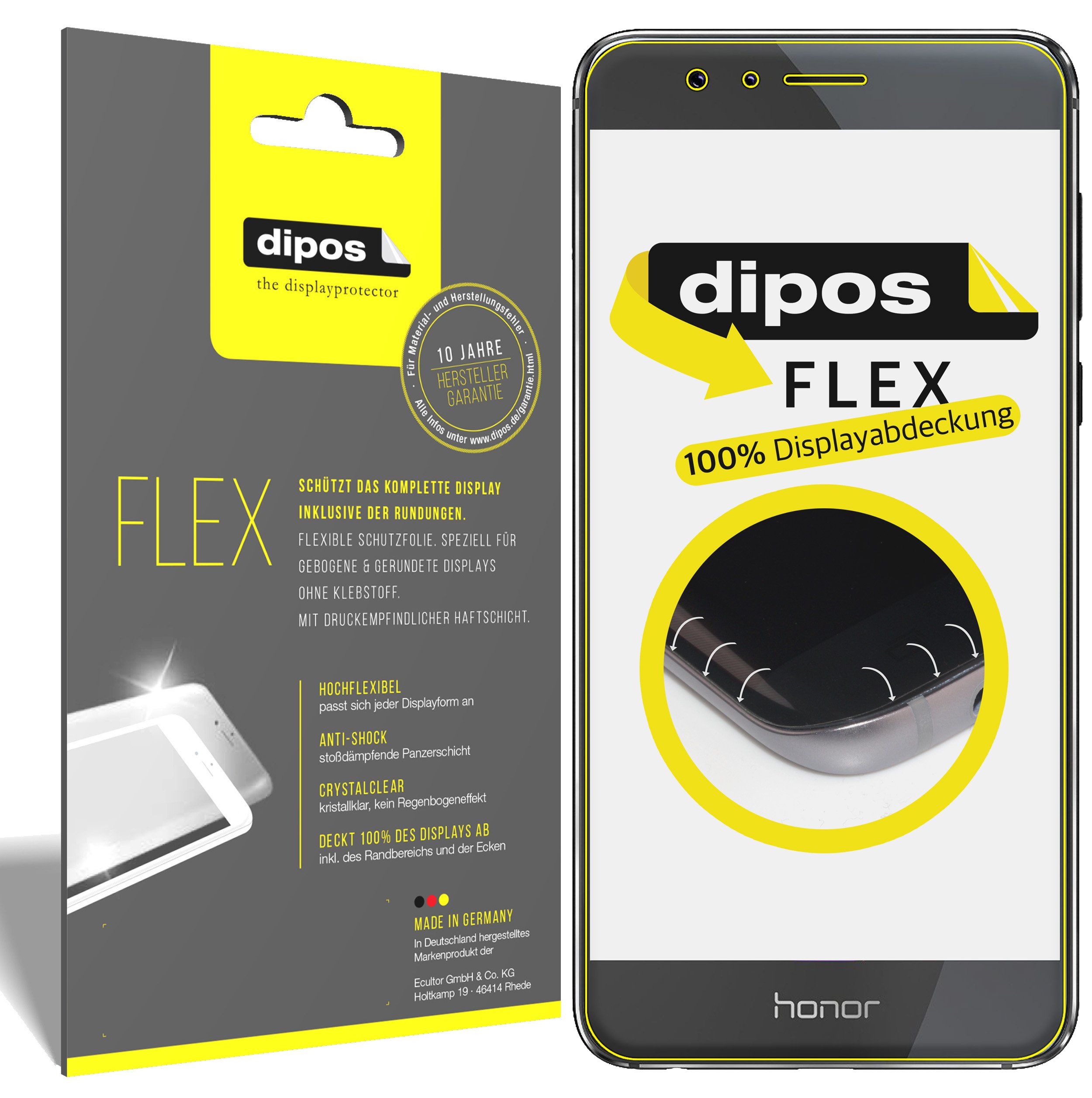 dipos I 3X Pellicola Protettiva Compatibile con Honor View | FindTheDeal