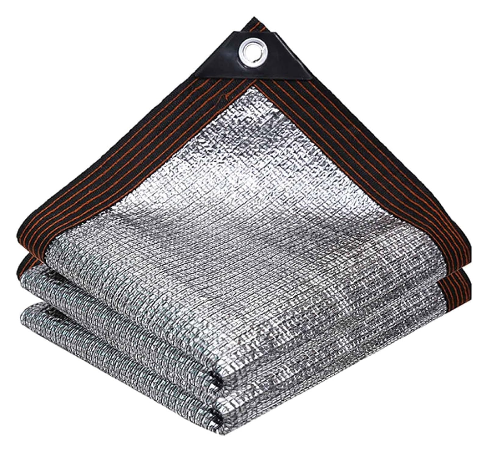 Aluminet Shade Cloth, Silver Aluminet Sunblock Shade Cloth, Heat Reflecting, Pet Foldable, Multiple Sizes(6x4m)
