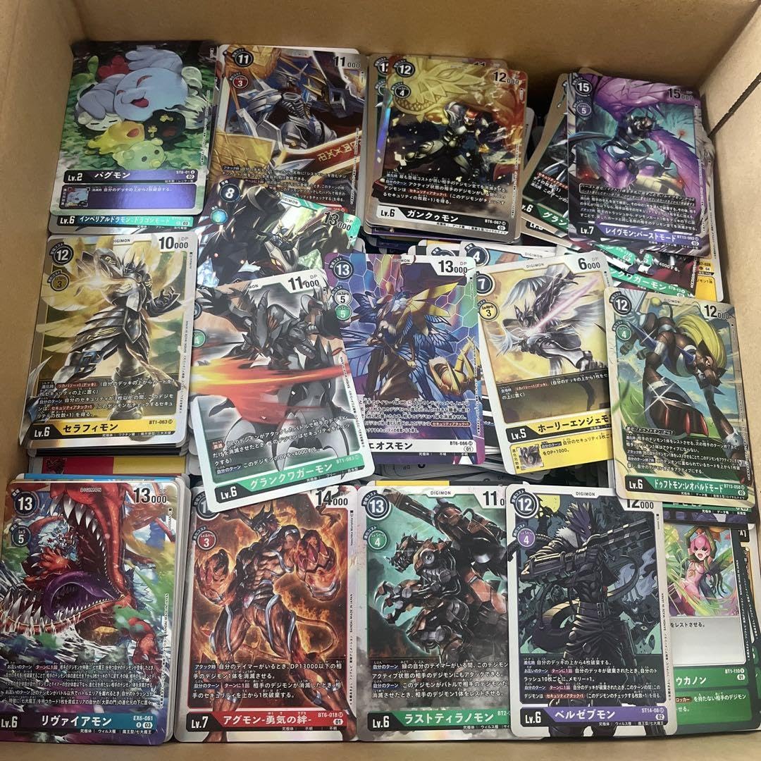 Amazon.co.jp: デジモンカード デジカ 引退セット 約2000-2500枚