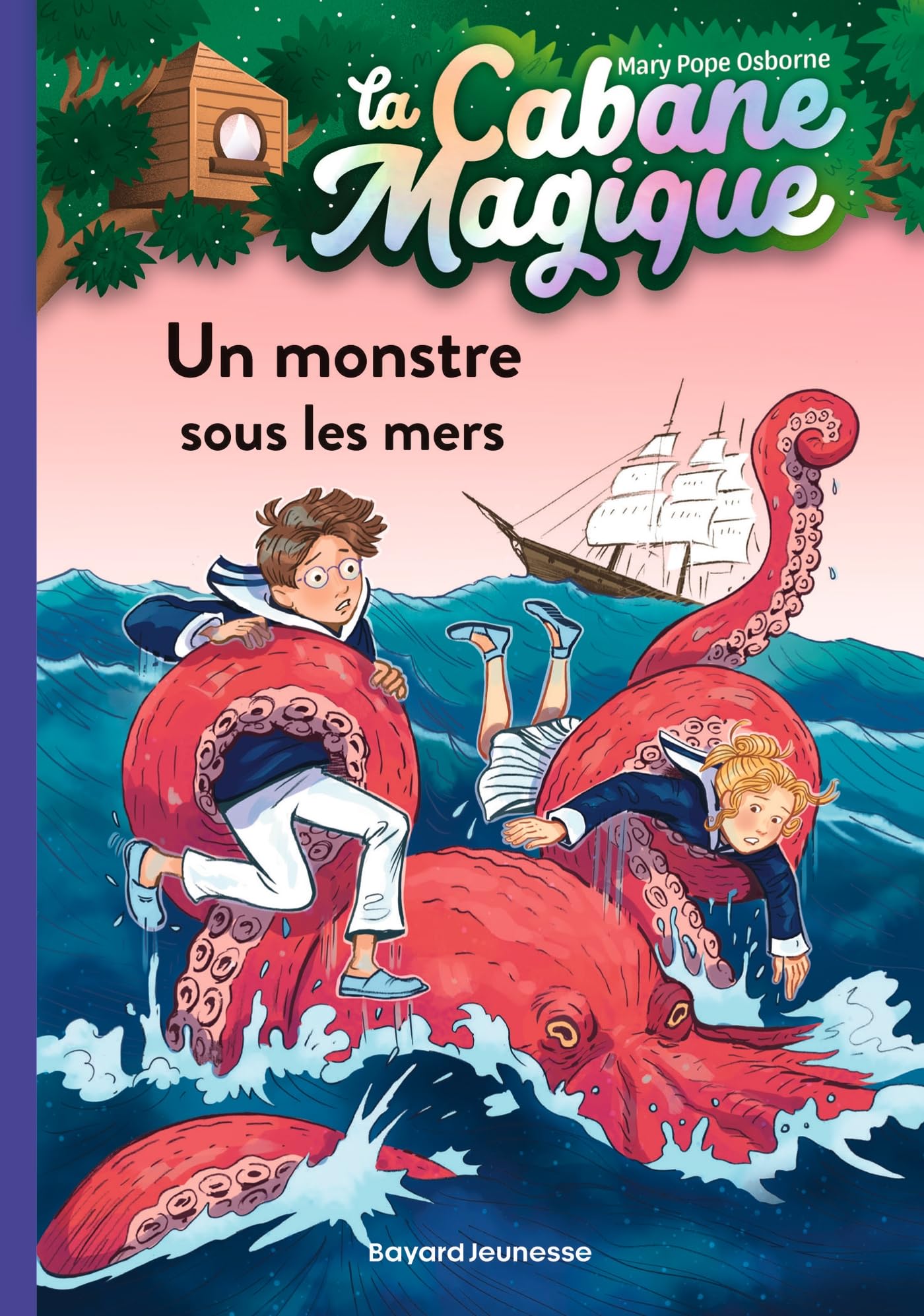 La cabane magique, Tome 34: Un monstre sous les mers