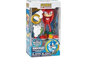 Sonic Toys Knuckles: Ultimate 4-Character Sonic Action Figure Set