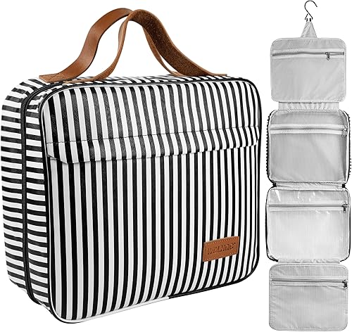 WDLHQC - Neceser de tocador bolsa de maquillaje colgante de viaje organizador de maquillaje grande impermeable para kit de accesorios de viaje ducha