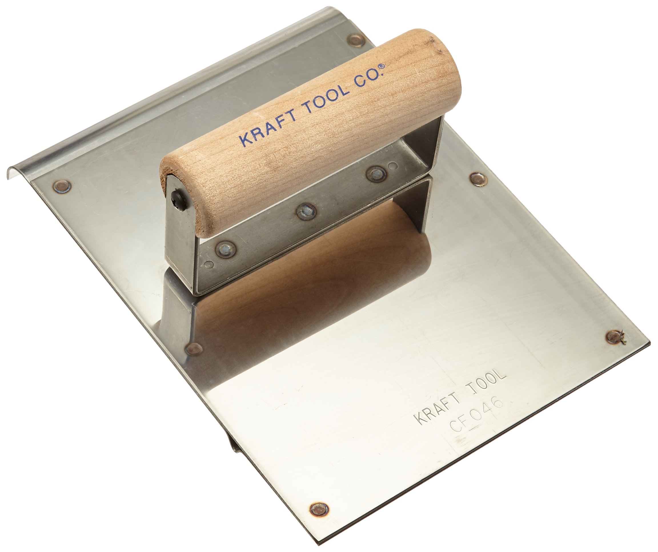 Kraft 6x8in Chamfer Edger 3/4in Drop Blue Steel