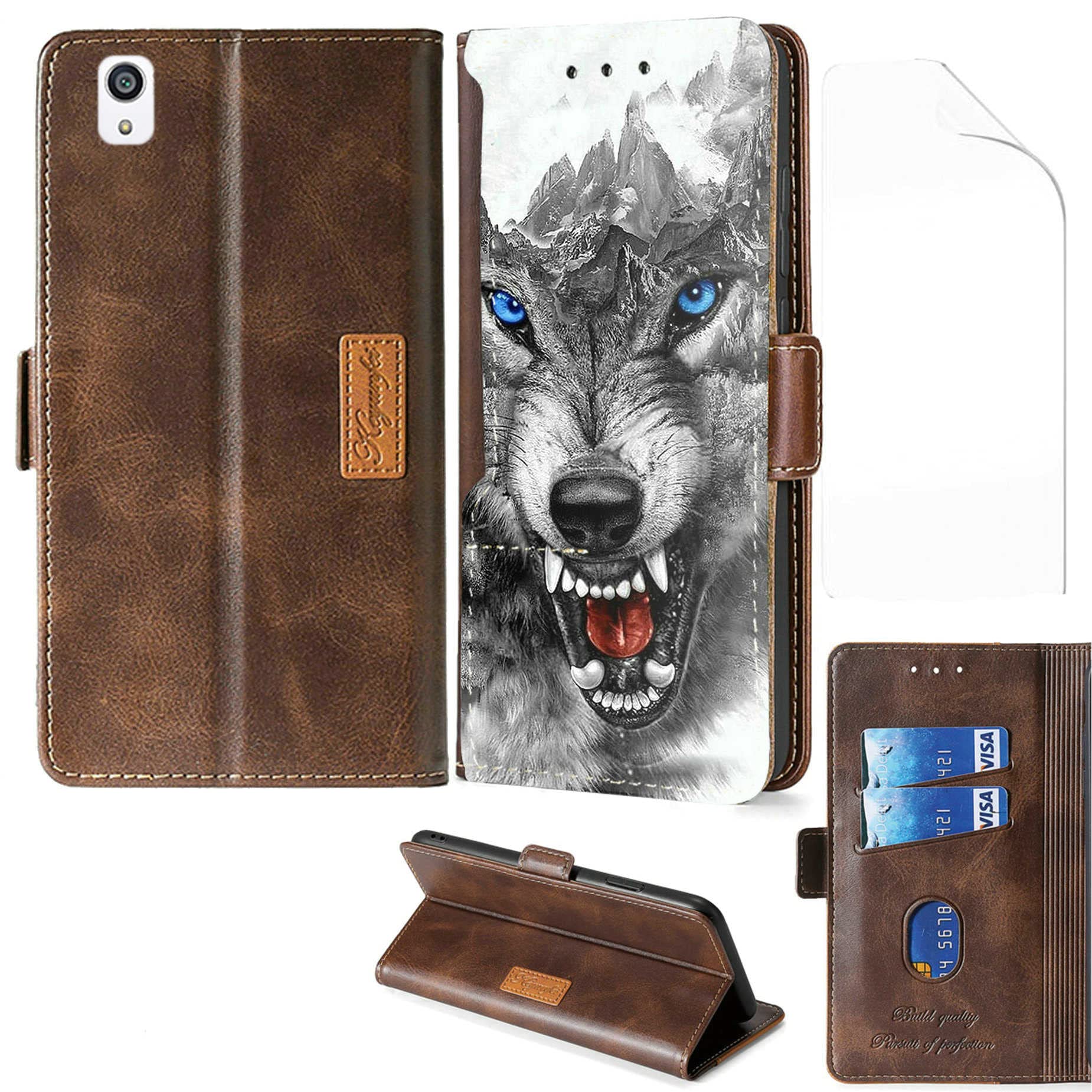 Cover Sony Xperia Z5 Premium con Corda Turchese per Outdoor e Viaggi