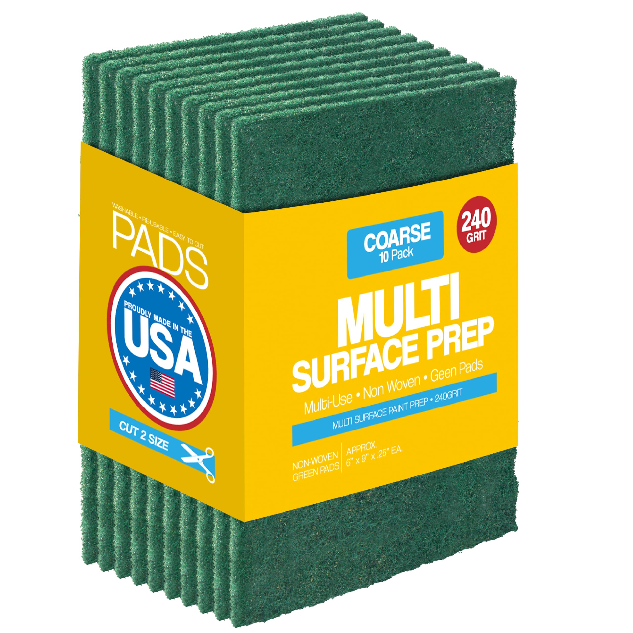 5" Abrasive Pads - Paint Removal & Sanding -14 5" Abrasive Pads - Paint Removal & Sanding -14