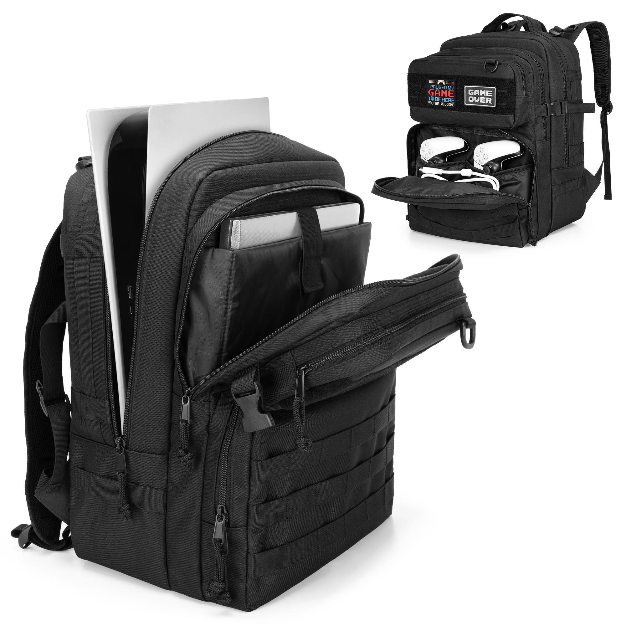 Amazon.com: PGmoon Tactical Game Backpack Compatible with PS5/PS5