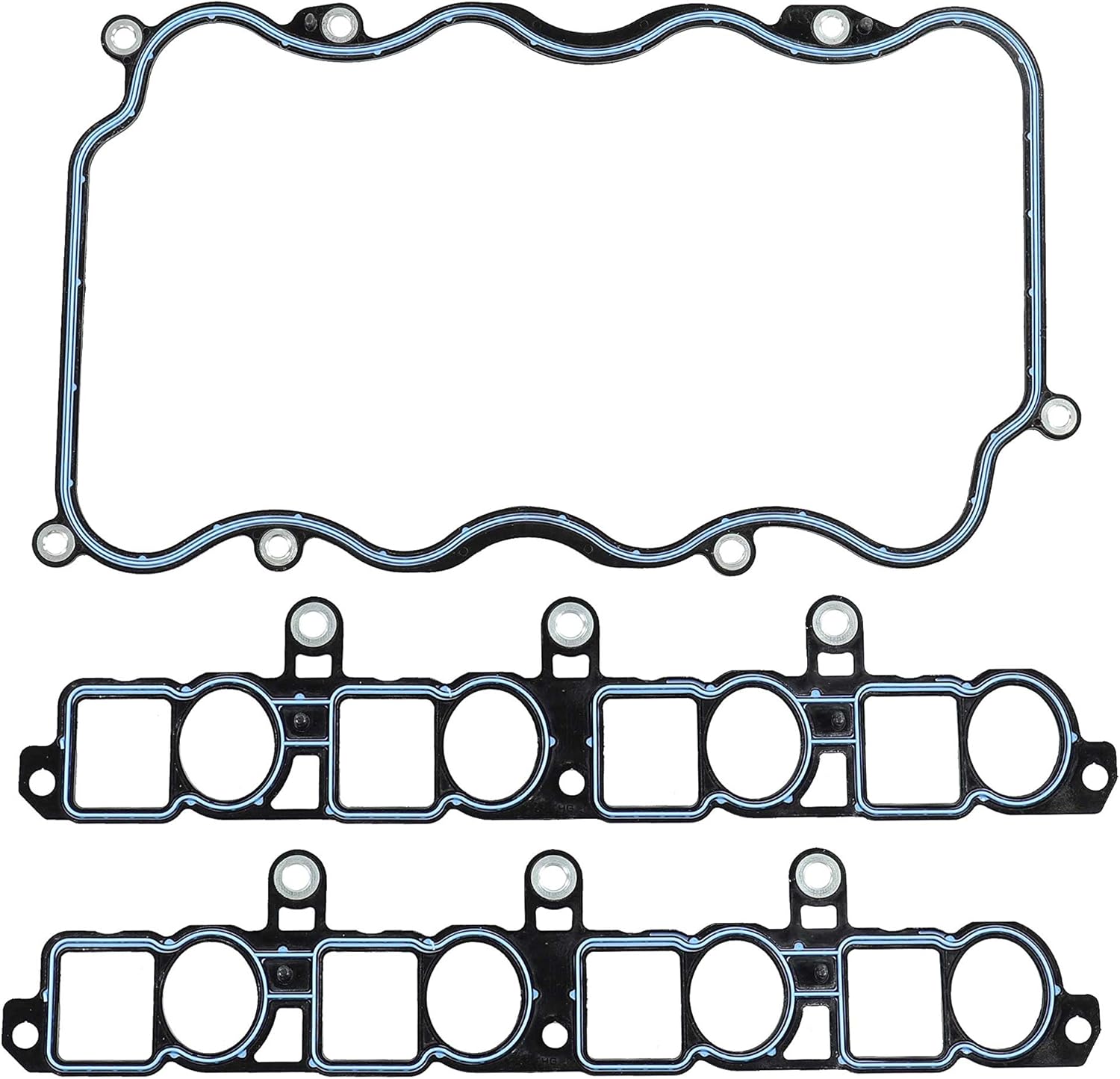DNJ MG4171A Plenum Gasket (Fuel Injection) for 1996-1998 Ford Mustang 4.6L V8 32V DOHC 281cid