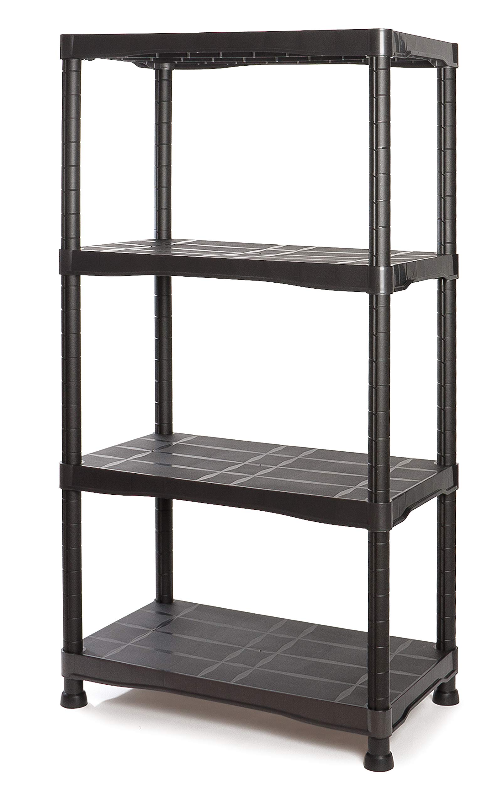 Tayg Regal-Set, Kunststoff, 744, 700 x 400 x 1366 mm, Schwarz