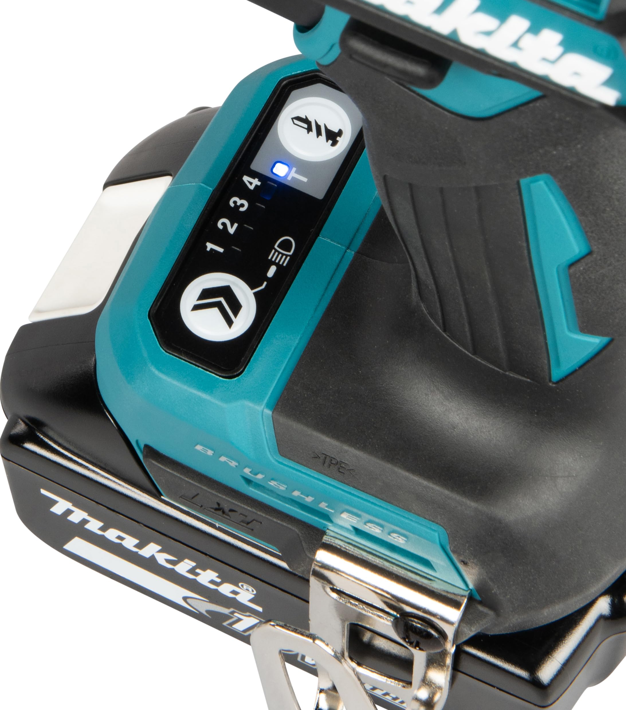 Makita Avvitatore a percussione a batteria DTD201Z, 18 V (senza batteria, senza caricatore)
