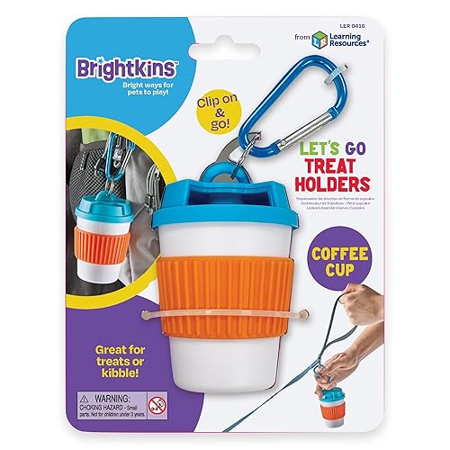 Miniatura 7 de Brightkins Let's Go! - Soporte para golosinas, 1 unidad, bolsa de enriquecimiento para correa de perro, accesorios de viaje, accesorios de viaje