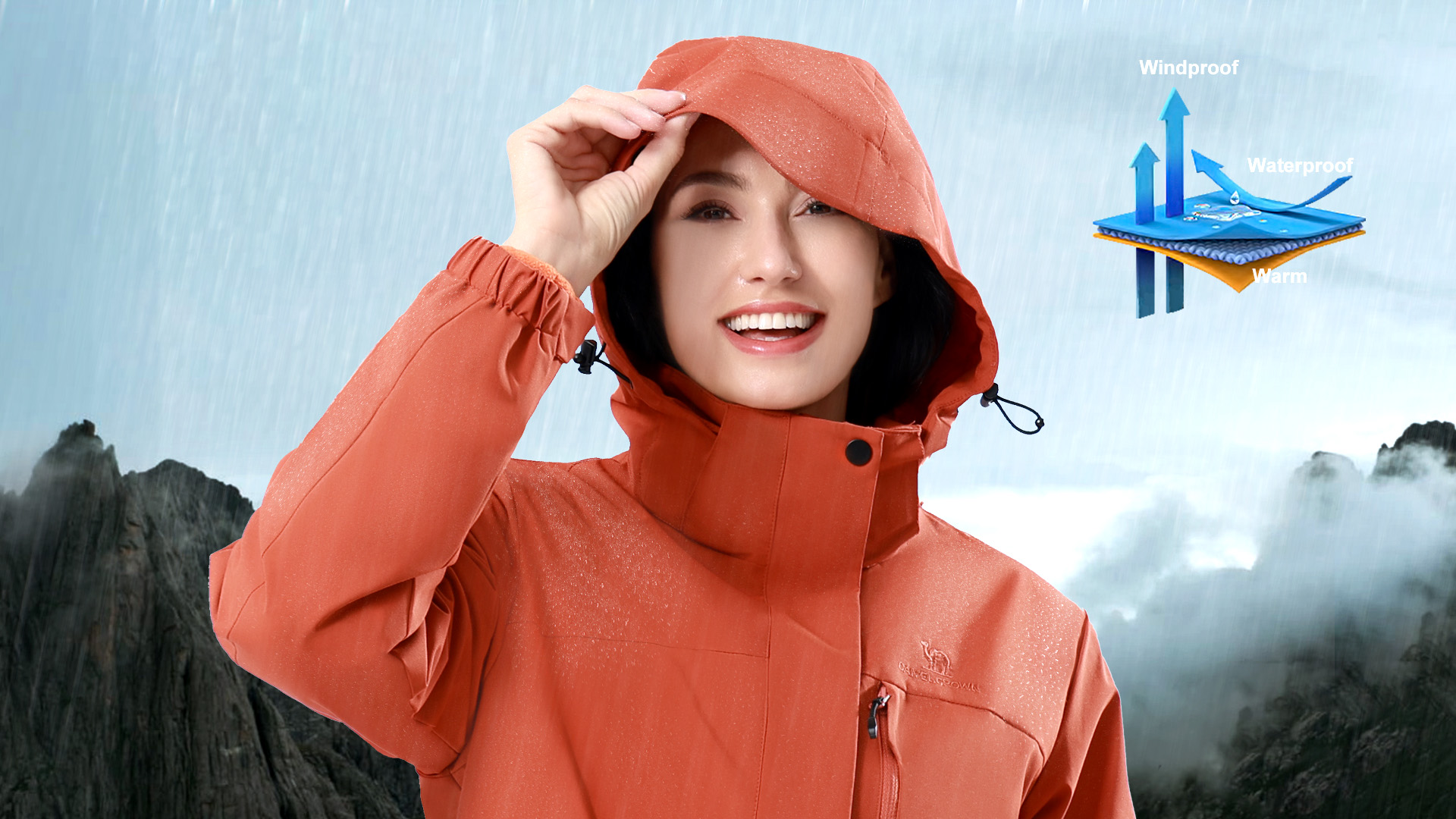 Chamarra Deportiva Mujer CAMELSPORTS Chaquetas De Esquu00ed Para