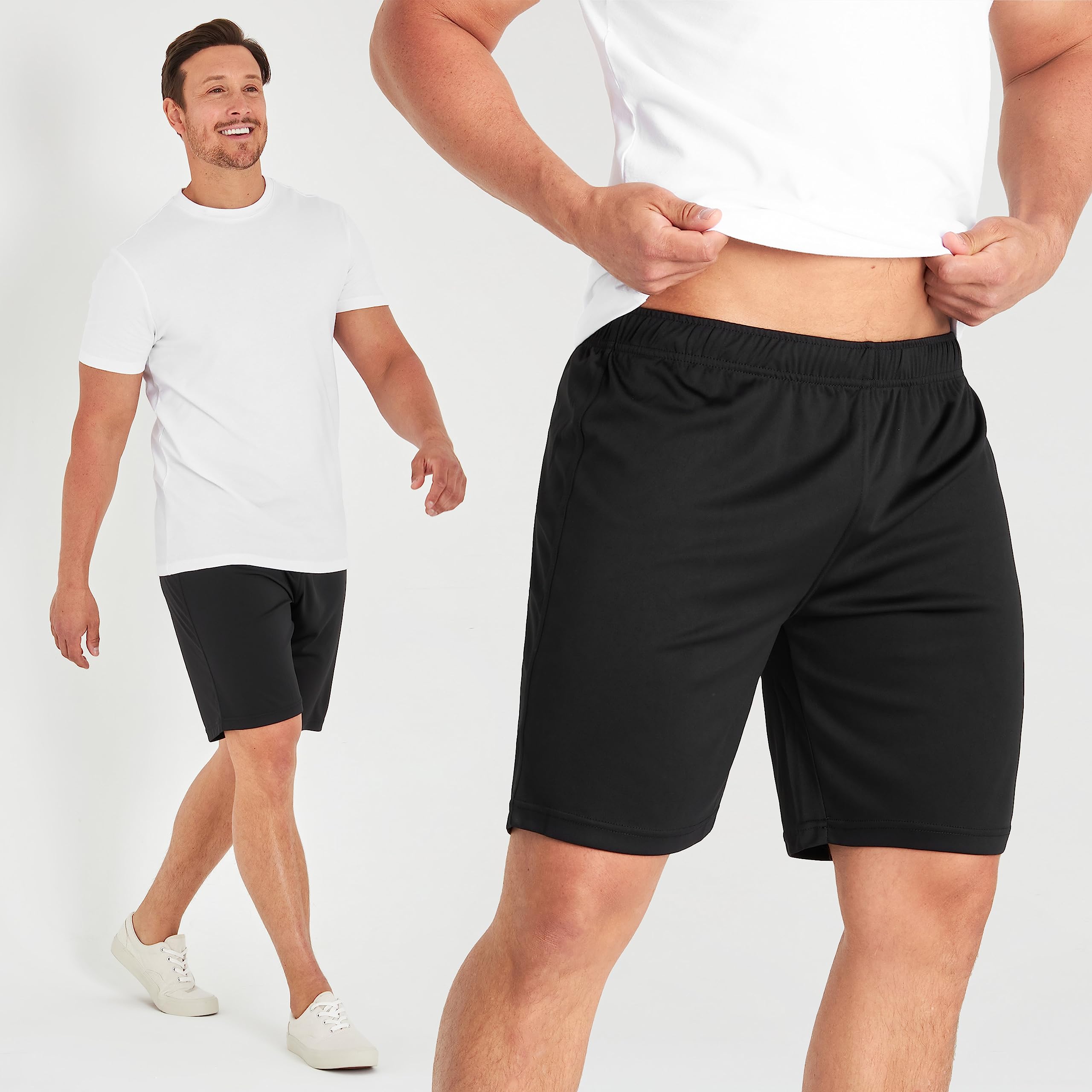 CityComfort Men's Shorts Short Trousers Sports Clothing for Training M-3XL Fitness Jogging Running Gym Basketball Football Quick Drying - 2
