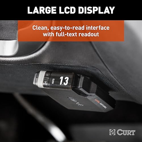 Miniatura 4 de CURT 51146 TriFlex NEXT Controlador de freno eléctrico de inercia proporcional, totalmente ajustable, perfil bajo, 2-4 ejes, Plug-and-Play