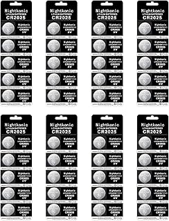 40 - CR2025 Battery 3v Lithium Button Cell Coin 2025 Batteries