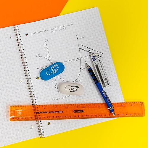 Miniatura 5 de Cuaderno de composición BAZIC Cuadrados Cuadrados de 100 hojas en espiral, 100 hojas, Diario de redacción para la escuela de oficina, paquete de 24