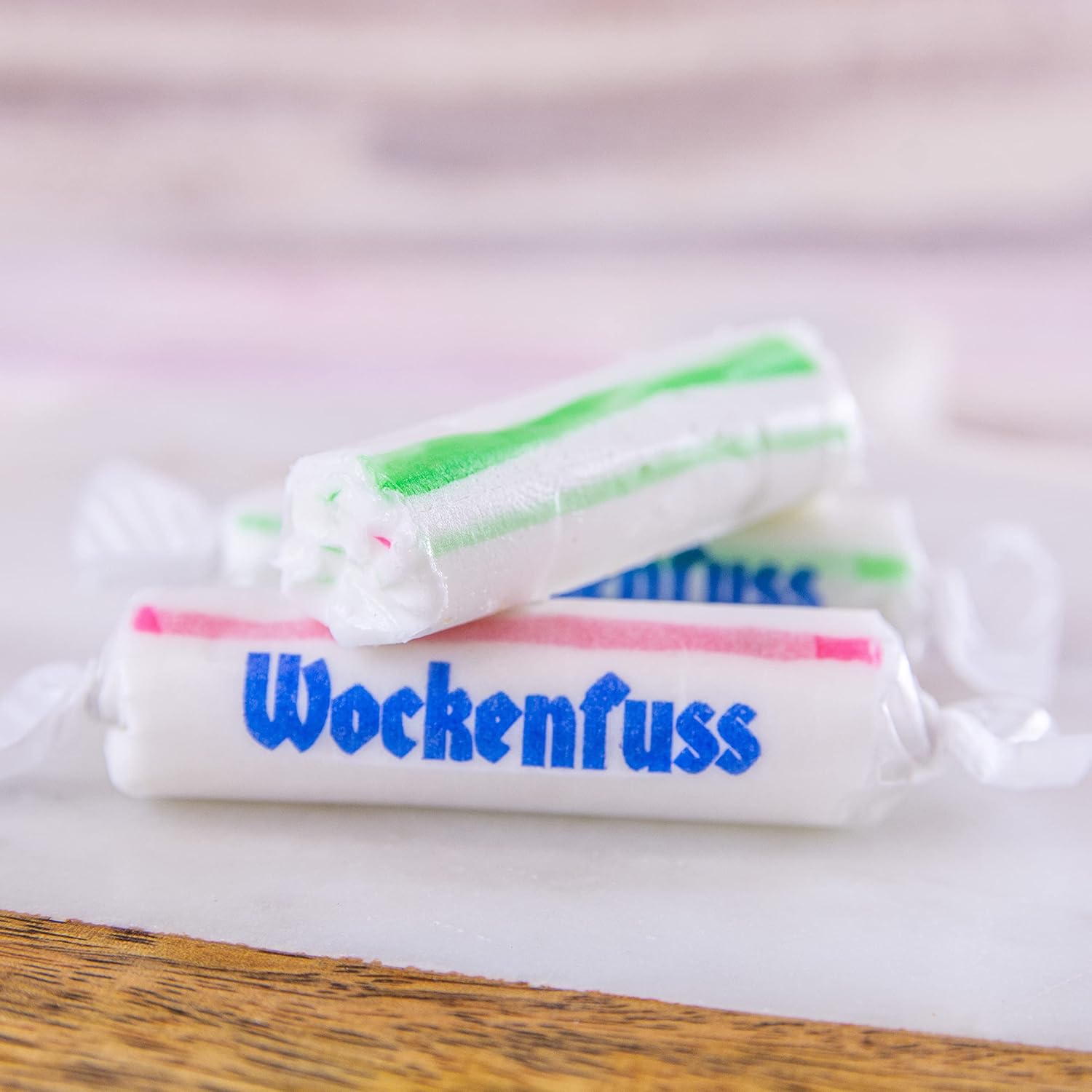 Wockenfuss Candies Wintergreen Taffy, 1lb