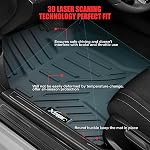 Floor Mats for 2016-2021 Honda Civic Sedan/Coupe/Type R/Insight,2017-2021 Honda Civic Hatchback All Weather TPE Protection Floor Liners Full Set for Honda Civic Accessories