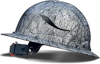 G1E Construction Full Brim Hard Hats ANSI Class E HDPE Safety Helmet Hardhats Sunshade Industrial Head Protection